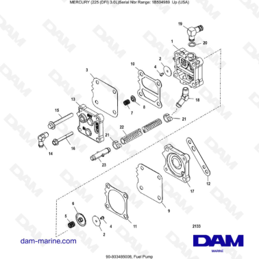 Mercury 225 DFI 3.0L -...
