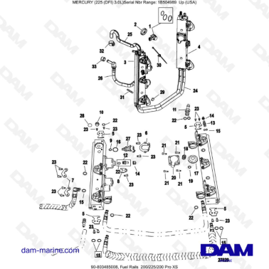 Mercury 225 DFI 3.0 -...