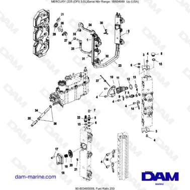 Mercury 225 DFI 3.0L -...