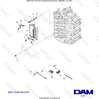 Mercury 225 DFI 3.0L -...