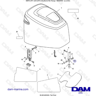 Mercury 225 DFI 3.0L -...