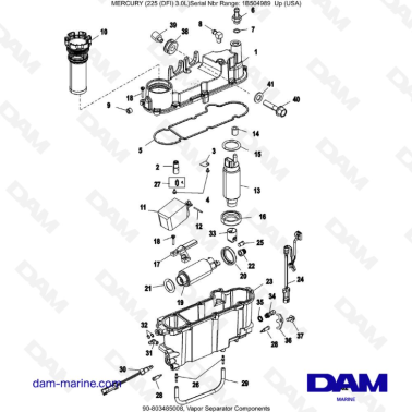 Mercury 225 DFI 3.0L -...