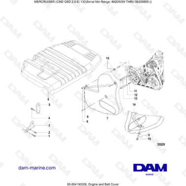 Mercruiser CMD QSD 2.0 EI...