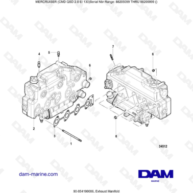 Mercruiser CMD QSD 2.0 EI...