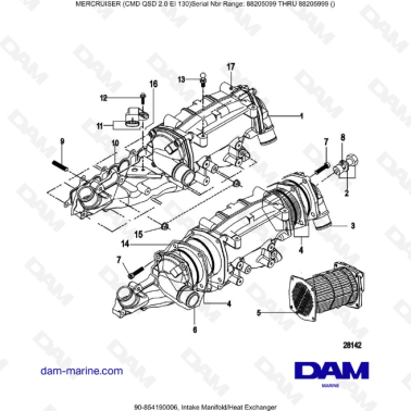 Mercruiser CMD QSD 2.0 EI...