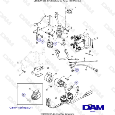 Mercury 200 DFI 3.0L -...