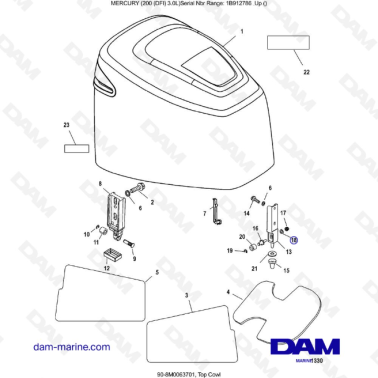 Mercury 200 DFI 3.0L -...