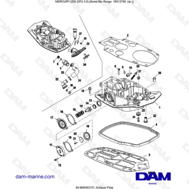Mercury 200 DFI 3.0L -...