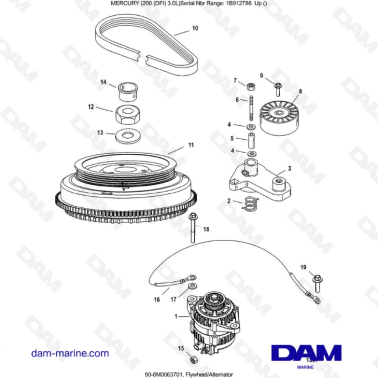 Mercury 200 DFI 3.0L -...
