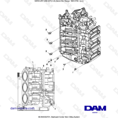 Mercury 200 DFI 3.0L -...