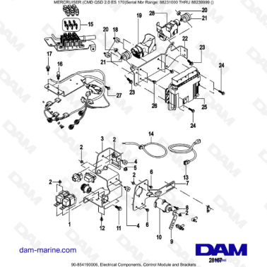 Mercruiser CMD QSD 2.0 ES...