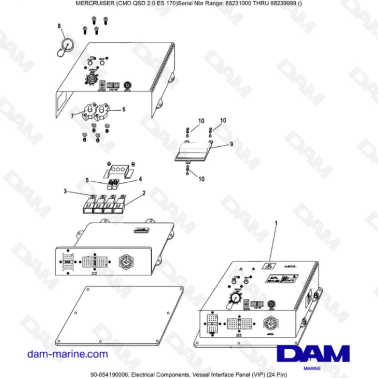Mercruiser CMD QSD 2.0 ES...