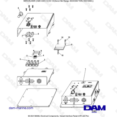 MERCRUISER CMD QSD 2.0 ES...