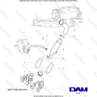 MERCRUISER CMD QSD 2.0 ES...