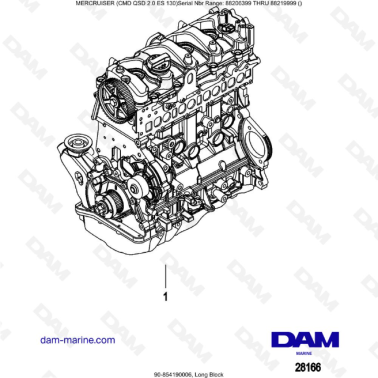 MERCRUISER CMD QSD 2.0 ES 150 -