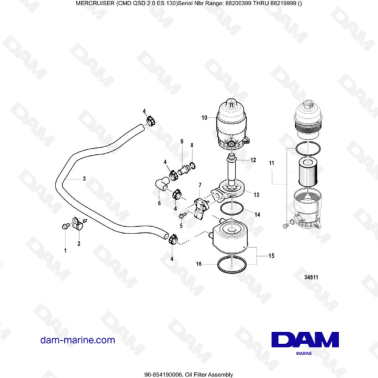 MERCRUISER CMD QSD 2.0 ES...