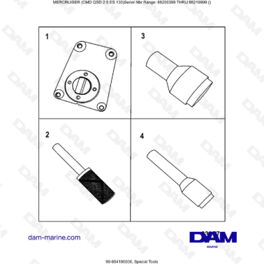 MERCRUISER CMD QSD 2.0 ES 150 - Special Tools
