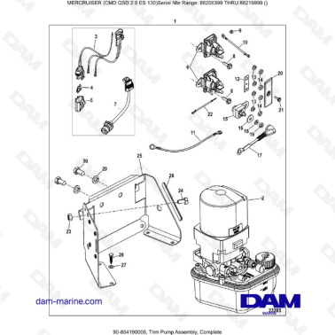 MERCRUISER CMD QSD 2.0 ES...