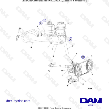 MERCRUISER CMD QSD 2.0 ES...