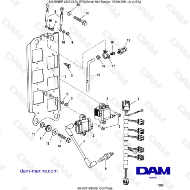 Mercury Mariner 225 EFI -...