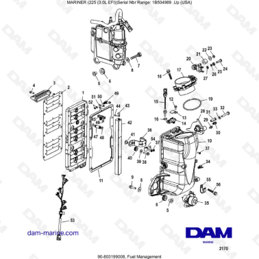 Mercury Mariner 225 EFI - Fuel Management
