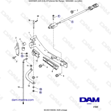 Mercury Mariner 225 EFI -...