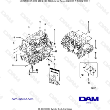 MERCRUISER CMD QSD 2.0 ES...