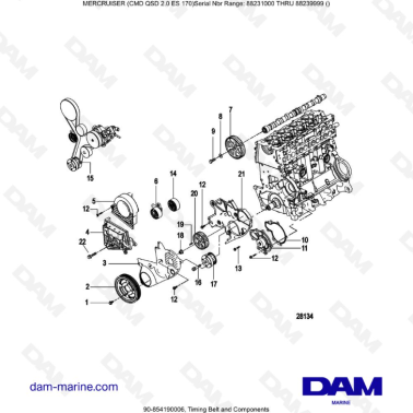 Mercruiser CMD QSD 2.0 ES...