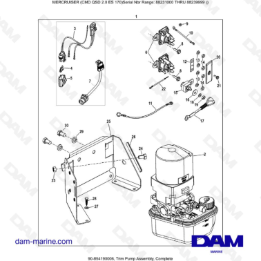 Mercruiser CMD QSD 2.0 ES...