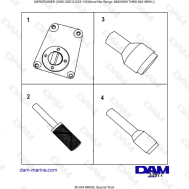 MERCRUISER CMD QSD 2.0 ES 130 - Special Tools
