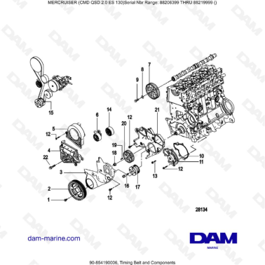 MERCRUISER CMD QSD 2.0 ES...