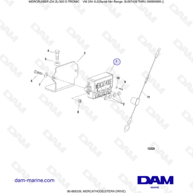 Mercruiser D4.2 - 300D -...