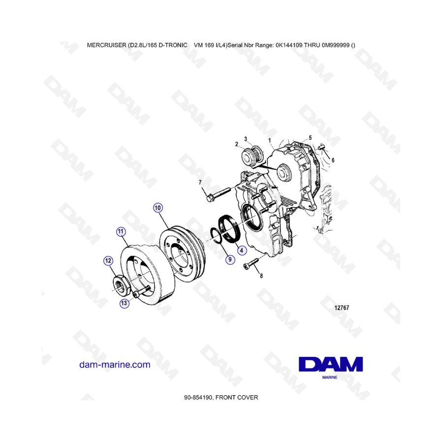 Mercruiser D2.8L 165 D-TRONIC - PORTADA