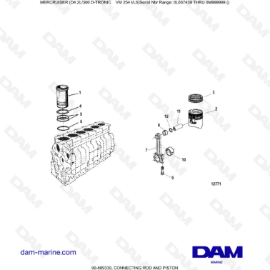 Mercruiser D4.2 - 300D -...