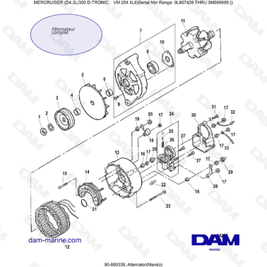 Mercruiser D4.2L 300...