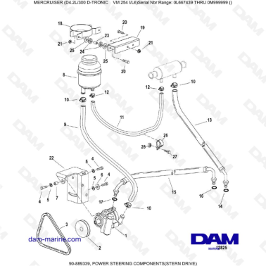 Mercruiser D4.2L 300...