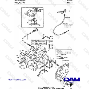 Yanmar YSM8 / YSM12 - GOVERNOR MECHANISM