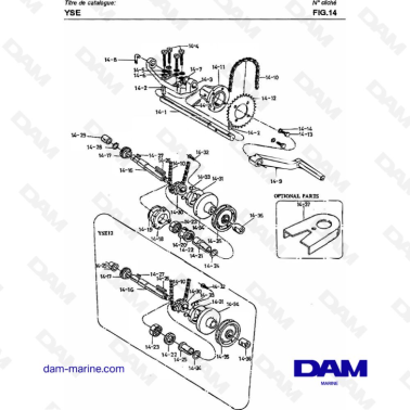 Yanmar YSE8 / YSE12 - CHAIN...