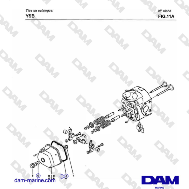 Yanmar YSB8 / YSB12 - BONNET