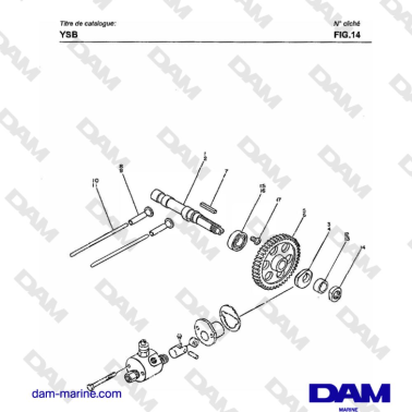 Yanmar YSB8 / YSB12 - ÁRBOL...