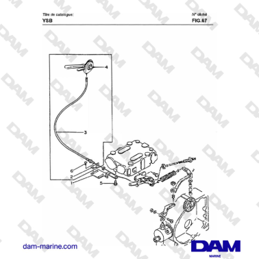 Yanmar YSB8 / YSB12 - REMOTE CONTROL DEVICE