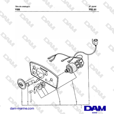 Yanmar YSB8 / YSB12 - PANEL...