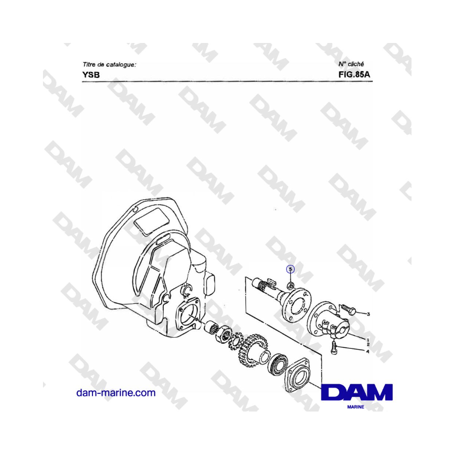 Yanmar YSB8 / YSB12 - ACOPLAMIENTO DE RANURA
