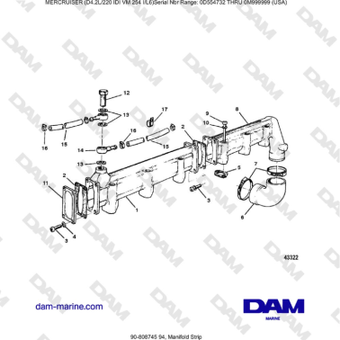Mercruiser 4.2L 220 IDI -...
