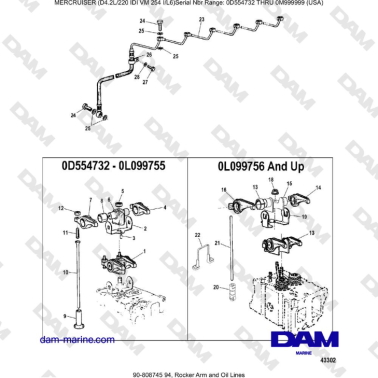 Mercruiser 4.2L 220 IDI -...