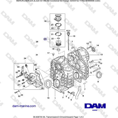 Mercruiser 4.2L 220 IDI -...