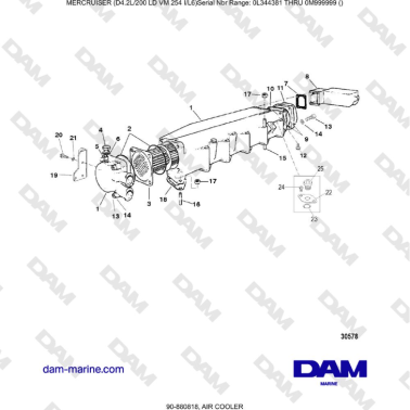 Mercruiser 4.2L 200 LD -...