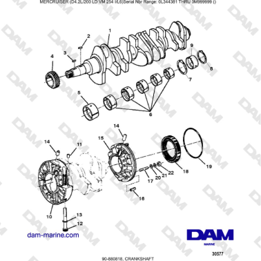 Mercruiser 4.2L 200 LD -...