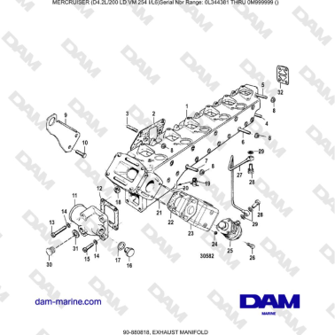 Mercruiser 4.2L 200 LD -...