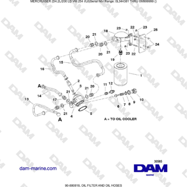Mercruiser 4.2L 200 LD -